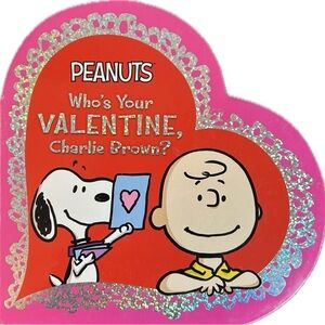 BUNDLE & SAVE 💘 Brand NEW Peanuts Who’s Your Valentine Charlie Brown? Board Book